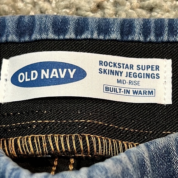 Womens Rockstar Super Skinny Jeggings (6) - Picture 4 of 6